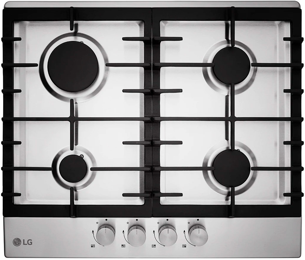 Газовая варочная поверхность LG HU641BAG2 нержавеющая сталь
