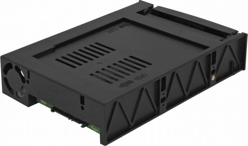 Сменный бокс для HDD AgeStar MR3-SATA(SW)-1F SATA II SATA пластик черный 3.5" — фото 2