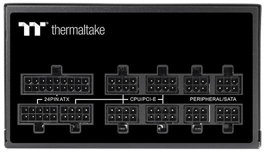 Блок питания Thermaltake ATX 1000W Toughpower GF1 80+ gold (24+4+4pin) APFC 140mm fan 12xSATA Cab Manag RTL — фото 6