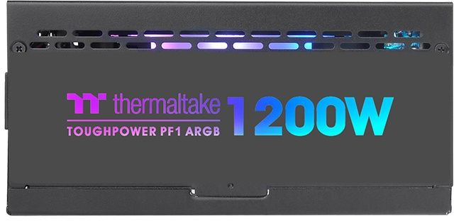 Блок питания Thermaltake ATX 1200W Toughpower PF1 ARGB 80+ platinum 24+2x(4+4) pin APFC 140mm fan color LED 12xSATA Cab Manag RTL — фото 2