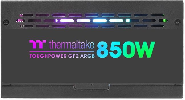 Блок питания Thermaltake ATX 850W Toughpower GF2 ARGB 80+ gold 24+2x(4+4) pin APFC 140mm fan color LED 9xSATA Cab Manag RTL — фото 6