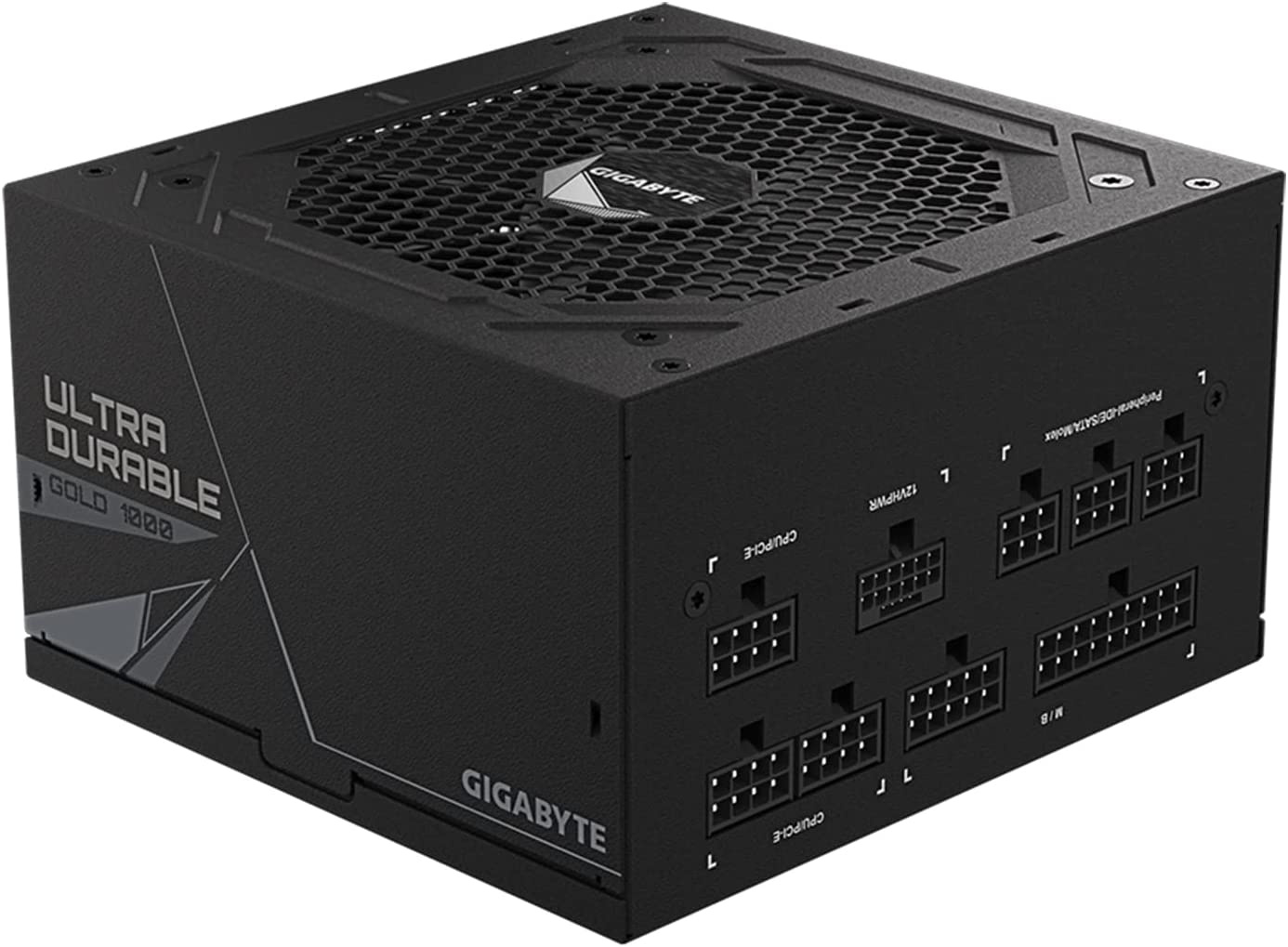 Блок питания Gigabyte ATX 1000W GP-UD1000GM PG5 80+ gold (24+4+4pin) APFC 120mm fan 8xSATA Cab Manag RTL — фото 3