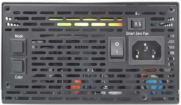 Блок питания Thermaltake ATX 850W Toughpower PF1 ARGB 80+ platinum 24+2x(4+4) pin APFC 140mm fan color LED 12xSATA Cab Manag RTL — фото 4