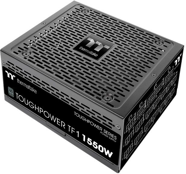 Блок питания Thermaltake ATX 1550W Toughpower Grand TF1 80+ titanium 24+2x(4+4) pin APFC 140mm fan color 16xSATA Cab Manag RTL — фото 2