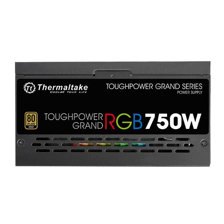 Блок питания Thermaltake ATX 750W Toughpower Grand RGB 80+ gold (24+4+4pin) APFC 140mm fan color LED 9xSATA Cab Manag RTL — фото 4