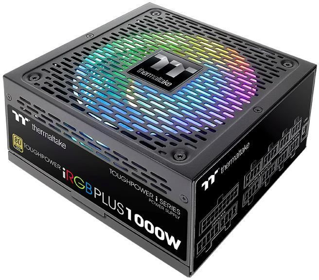 Блок питания Thermaltake ATX 1000W Toughpower iRGB Plus 80+ gold (24+8+4+4pin) APFC 140mm fan color LED 12xSATA Cab Manag RTL — фото 5