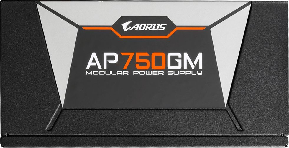 Блок питания Gigabyte ATX 750W AORUS GP-AP750GM 80+ gold 24+2x(4+4) pin APFC 135mm fan 6xSATA Cab Manag RTL — фото 6