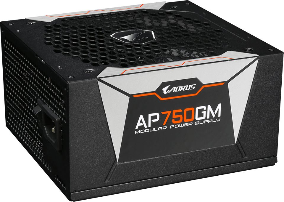 Блок питания Gigabyte ATX 750W AORUS GP-AP750GM 80+ gold 24+2x(4+4) pin APFC 135mm fan 6xSATA Cab Manag RTL — фото 7