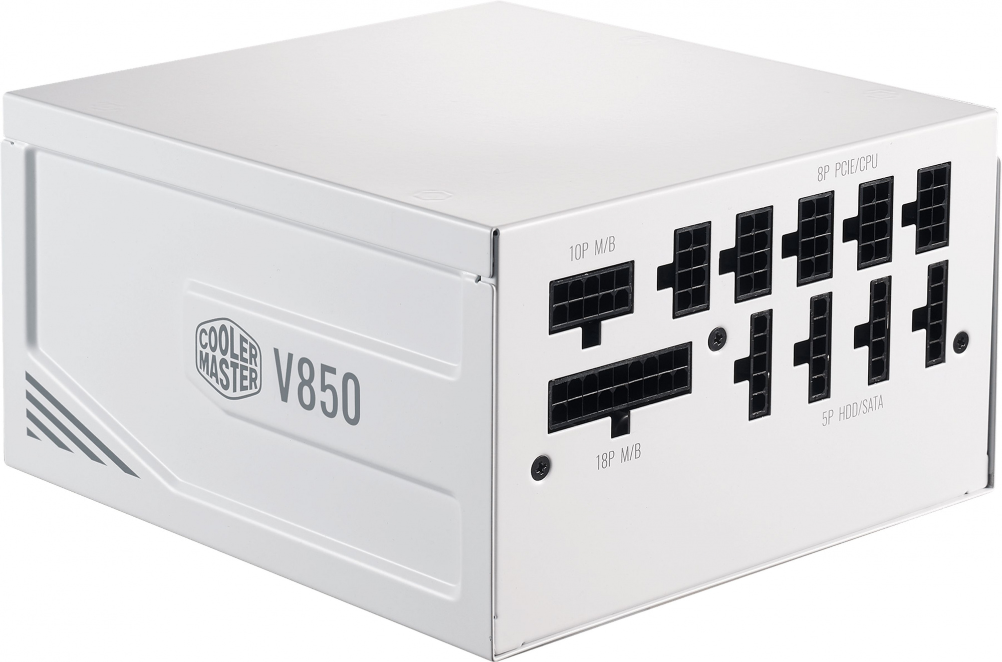 Блок питания Cooler Master ATX 850W V Gold V2 White Case 80+ gold (24+8+4+4pin) APFC 135mm fan 12xSATA Cab Manag RTL — фото 4