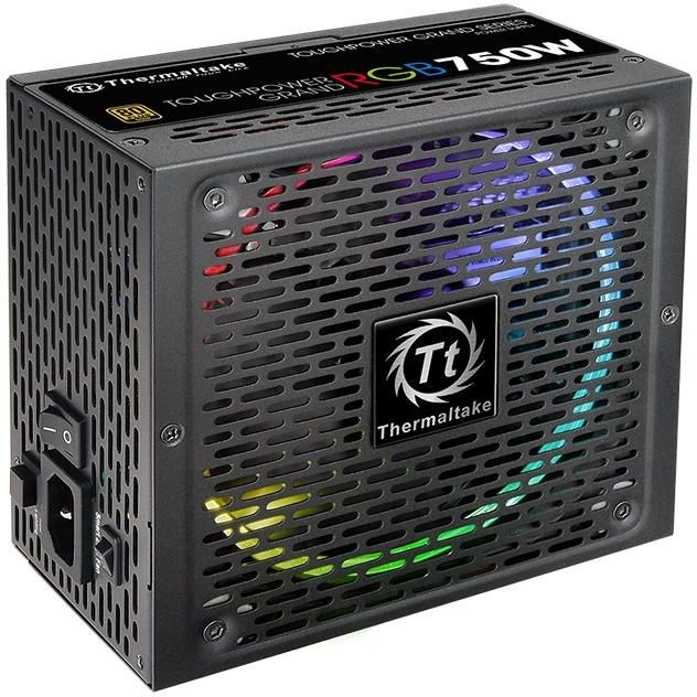 Блок питания Thermaltake ATX 750W Toughpower Grand RGB Sync 80+ gold (24+4+4pin) APFC 140mm fan color LED 9xSATA Cab Manag RTL — фото 2
