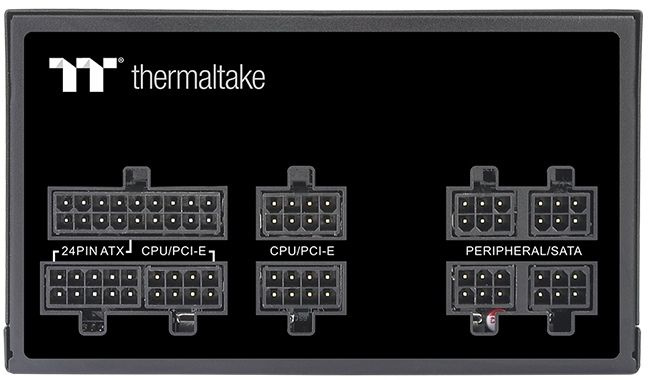 Блок питания Thermaltake ATX 850W Toughpower GF1 80+ gold (24+4+4pin) APFC 140mm fan 12xSATA Cab Manag RTL — фото 5