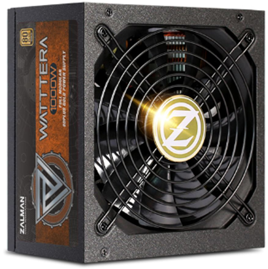Блок питания Zalman ATX 1000W ZM1000-EBTII 80+ gold 24+6+2x(4+4) pin APFC 135mm fan 8xSATA Cab Manag RTL — фото 4