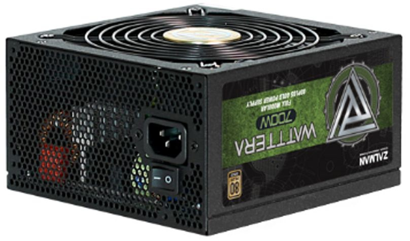 Блок питания Zalman ATX 700W ZM700-EBTII 80+ gold (20+4pin) APFC 135mm fan 8xSATA Cab Manag RTL — фото 2
