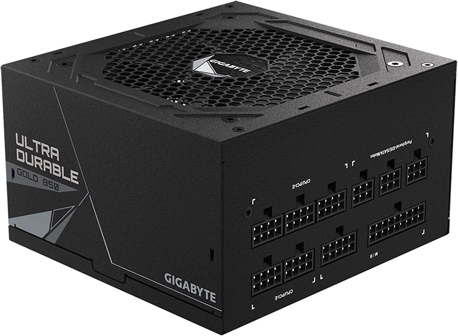 Блок питания Gigabyte ATX 850W GP-UD850GM 80+ gold 24+2x(4+4) pin APFC 120mm fan 8xSATA Cab Manag RTL — фото 5