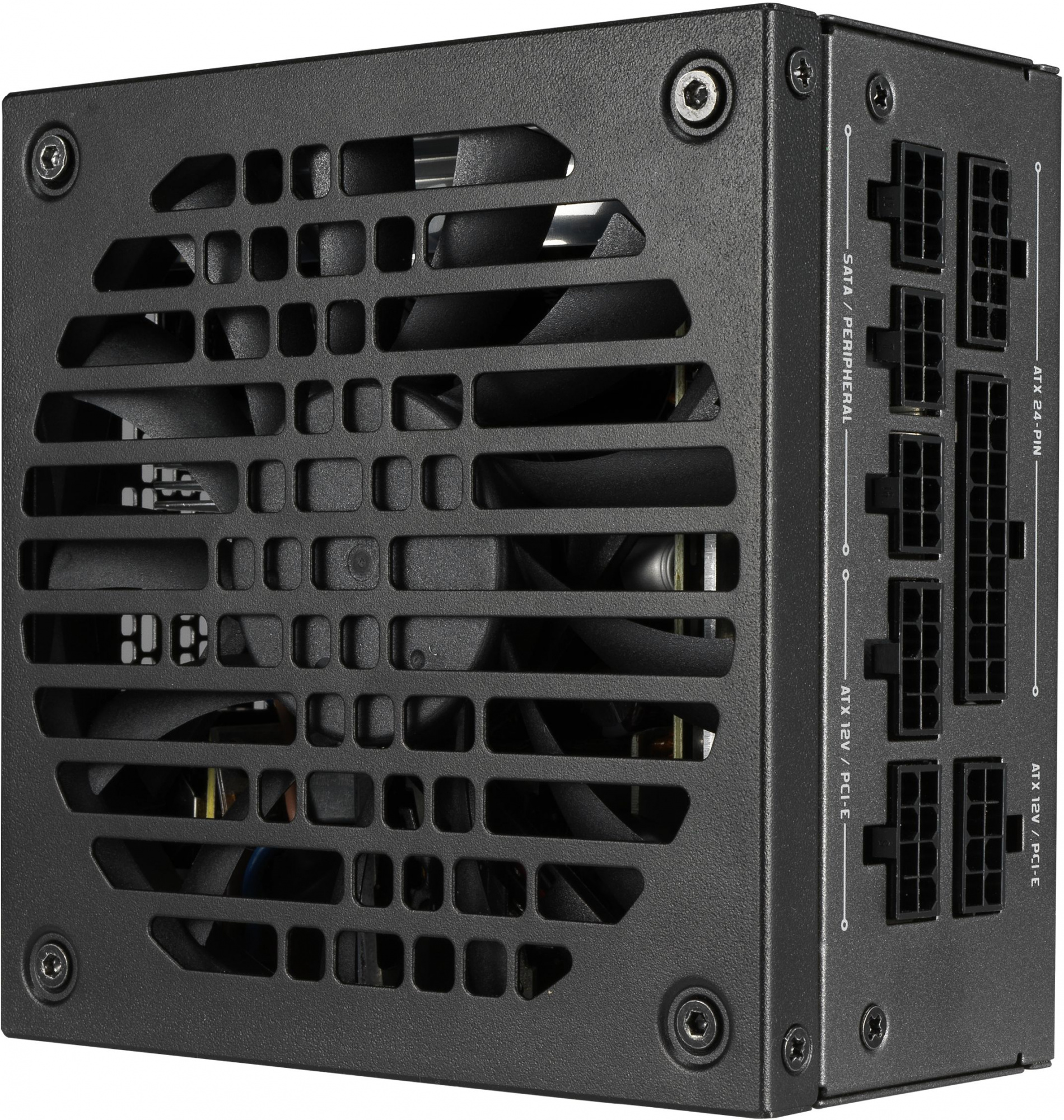 Блок питания Fractal Design SFX 500W ION SFX-L 500 80+ gold (24+4+4pin) APFC 120mm fan 4xSATA Cab Manag RTL — фото 4