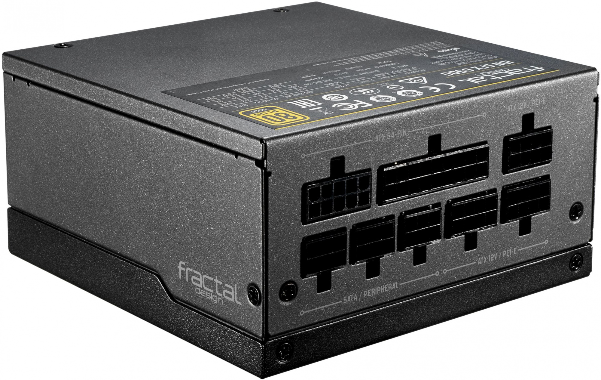 Блок питания Fractal Design SFX 650W ION SFX-L 650 80+ gold (24+4+4pin) APFC 120mm fan 8xSATA Cab Manag RTL