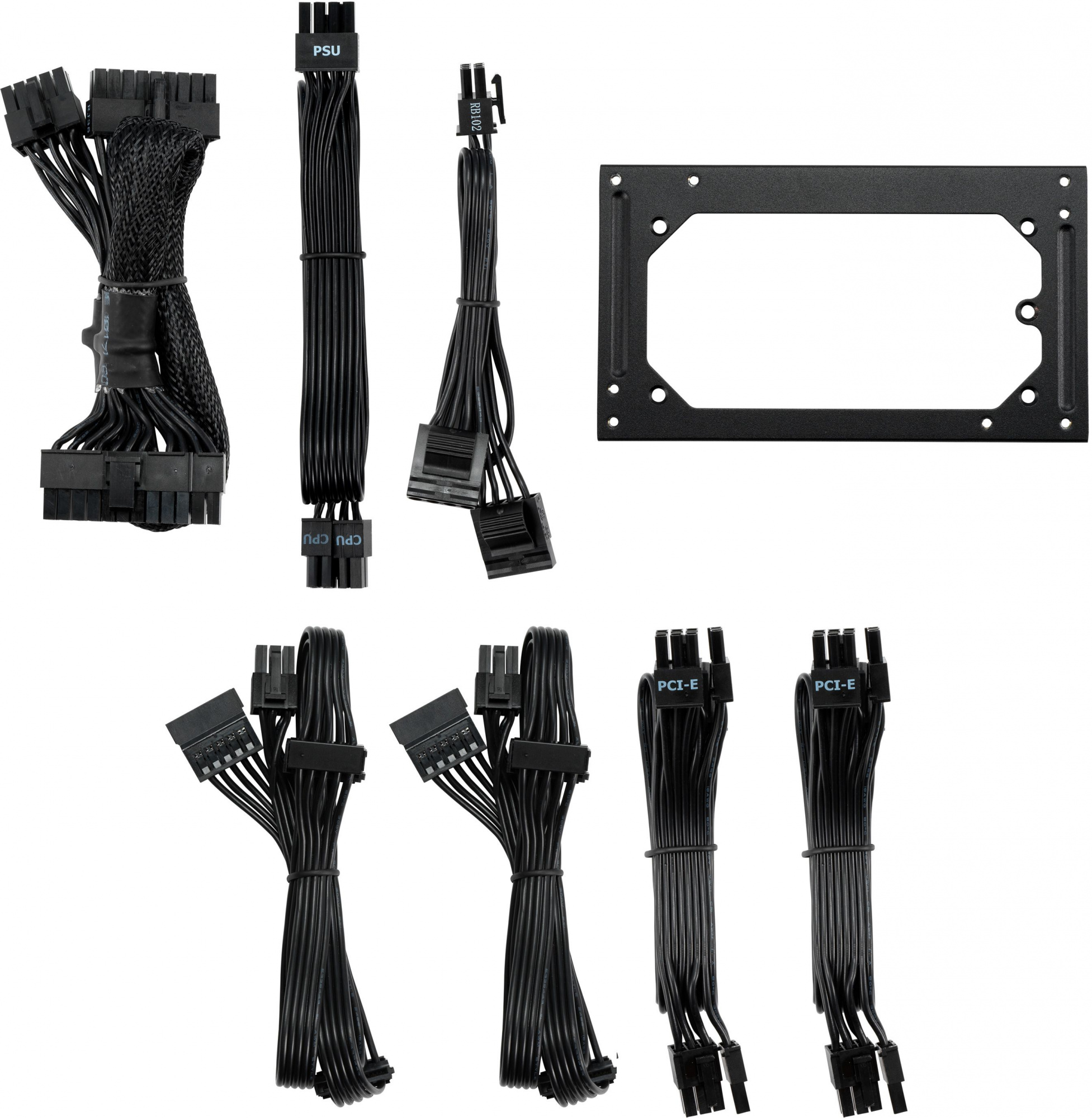 Блок питания Fractal Design SFX 650W ION SFX-L 650 80+ gold (24+4+4pin) APFC 120mm fan 8xSATA Cab Manag RTL — фото 8