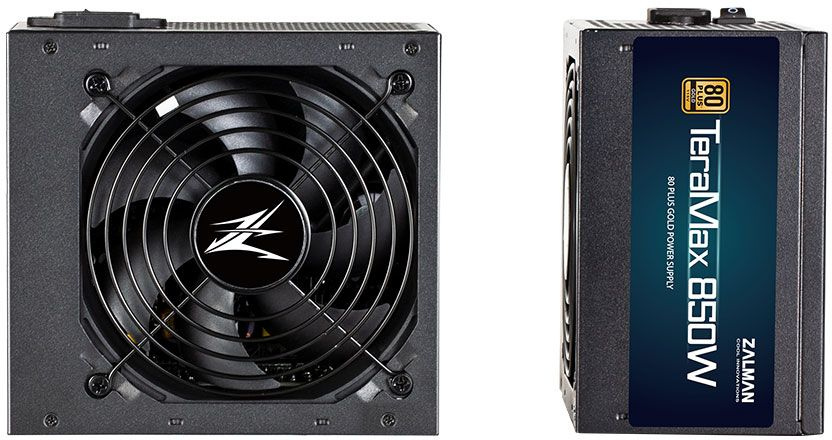 Блок питания Zalman ATX 850W ZM850-TMX 80+ gold (24+4+4pin) APFC 120mm fan 12xSATA Cab Manag RTL — фото 5