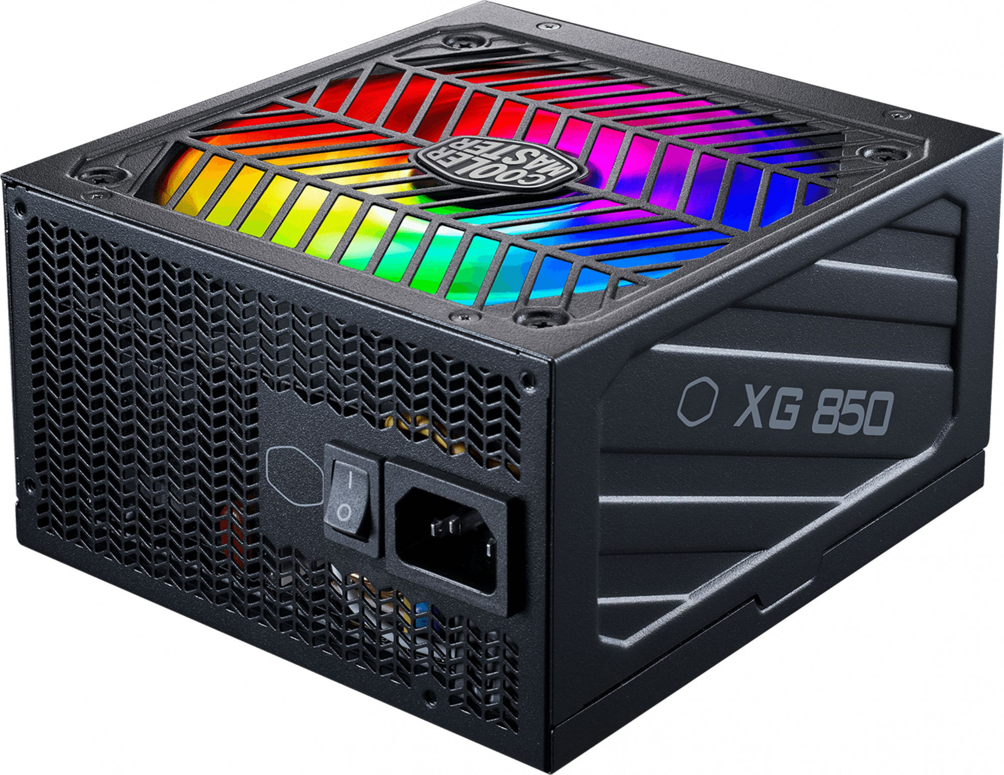 Блок питания Cooler Master ATX 850W XG850 PLATINUM Plus 80+ platinum (24+8+4+4pin) APFC 135mm fan color LED 12xSATA Cab Manag RTL — фото 2