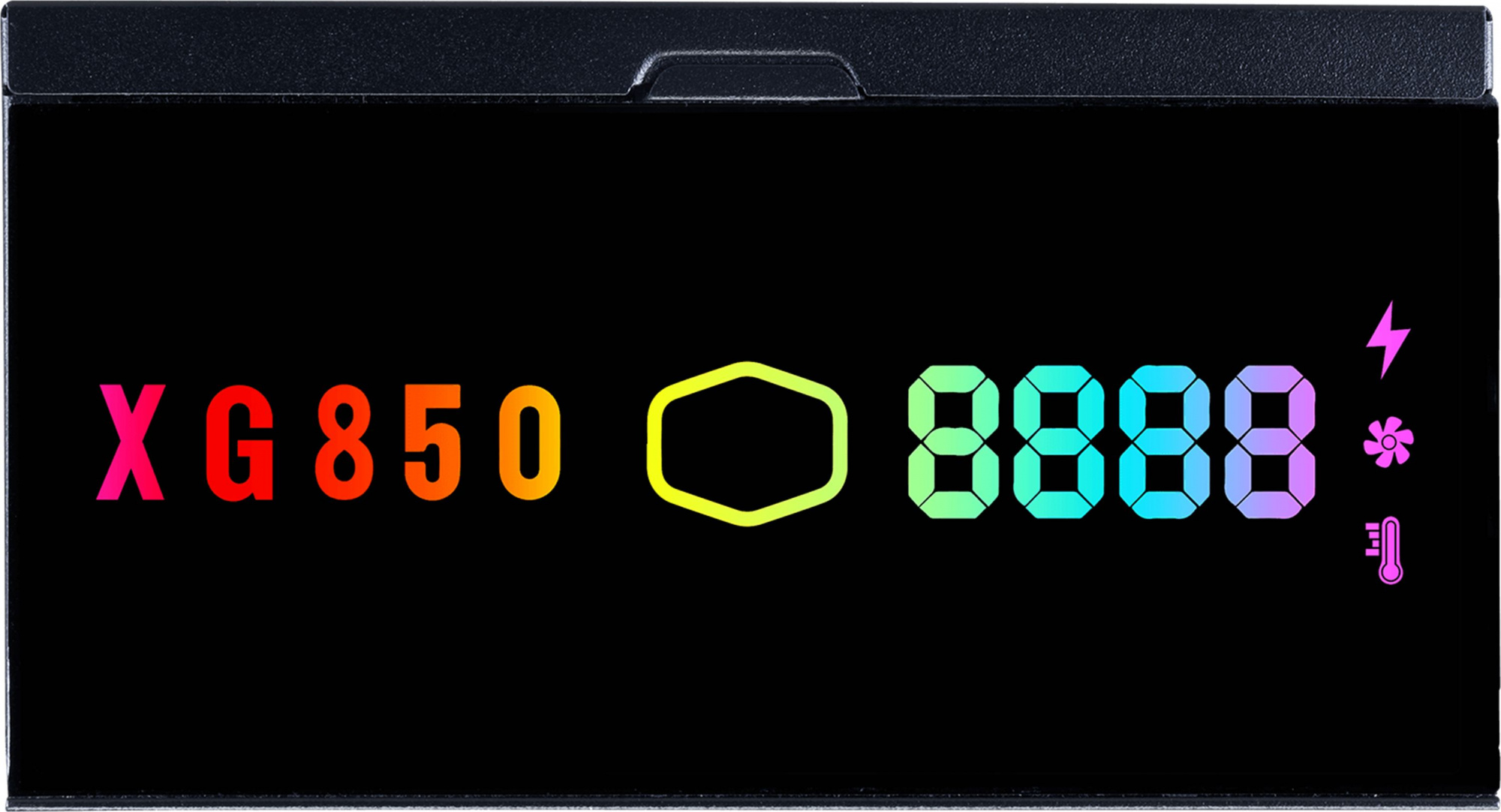 Блок питания Cooler Master ATX 850W XG850 PLATINUM Plus 80+ platinum (24+8+4+4pin) APFC 135mm fan color LED 12xSATA Cab Manag RTL — фото 4