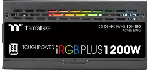 Блок питания Thermaltake ATX 1200W Toughpower iRGB Plus 80+ platinum (24+4+4pin) APFC 140mm fan color LED 12xSATA Cab Manag RTL — фото 2