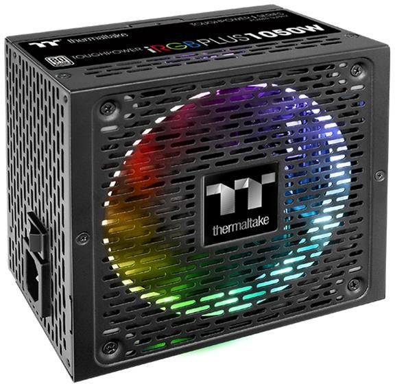 Блок питания Thermaltake ATX 1050W Toughpower iRGB Plus 80+ platinum 24+2x(4+4) pin APFC 140mm fan color LED 12xSATA Cab Manag RTL — фото 5