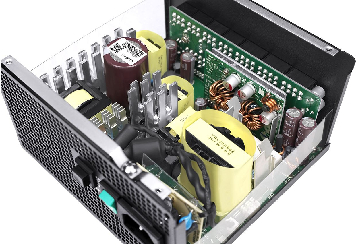 Блок питания Deepcool ATX 850W PQ850M 80+ gold 24+2x(4+4) pin APFC 120mm fan 10xSATA Cab Manag RTL — фото 8
