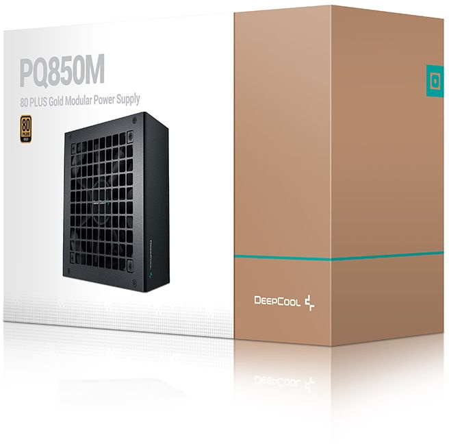 Блок питания Deepcool ATX 850W PQ850M 80+ gold 24+2x(4+4) pin APFC 120mm fan 10xSATA Cab Manag RTL — фото 10