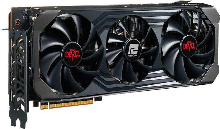 Видеокарта PowerColor PCI-E 4.0 AXRX 6700XT 12GBD6-3DHE/OC AMD Radeon RX 6700XT 12288Mb 192 GDDR6 2433/16000 HDMIx1 DPx3 HDCP Ret — фото 2