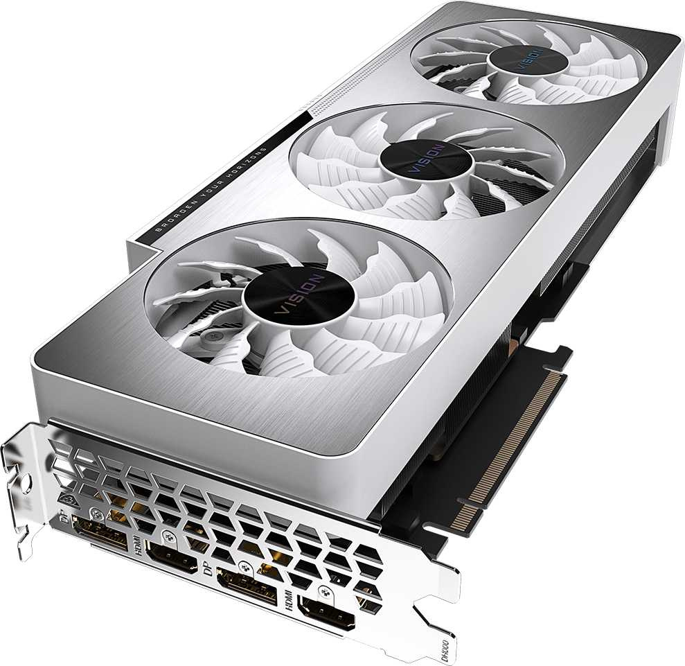 Видеокарта Gigabyte PCI-E 4.0 GV-N307TVISION OC-8GD NVIDIA GeForce RTX 3070TI 8192Mb 256 GDDR6X 1830/19000 HDMIx2 DPx2 HDCP Ret — фото 4
