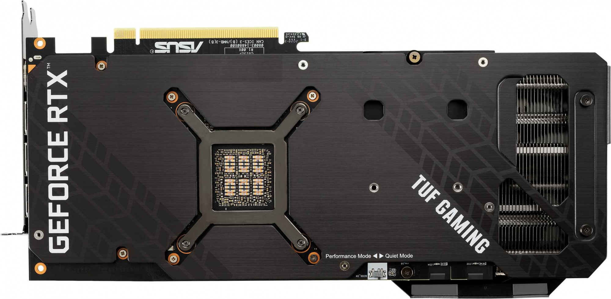 Видеокарта Asus PCI-E 4.0 TUF-RTX3080TI-12G-GAMING NVIDIA GeForce RTX 3080TI 12288Mb 384 GDDR6X 1665/19000 HDMIx2 DPx3 HDCP Ret — фото 4