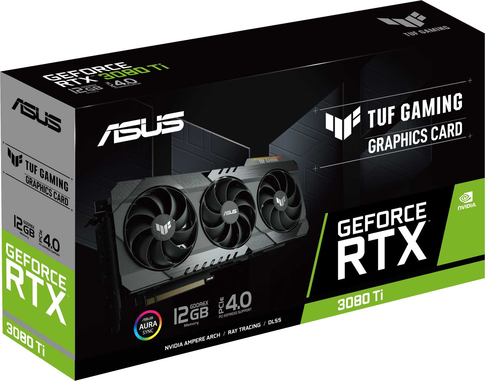Видеокарта Asus PCI-E 4.0 TUF-RTX3080TI-12G-GAMING NVIDIA GeForce RTX 3080TI 12288Mb 384 GDDR6X 1665/19000 HDMIx2 DPx3 HDCP Ret — фото 10
