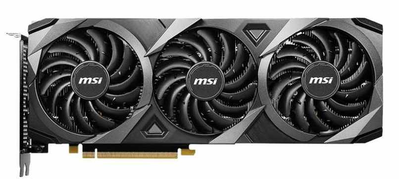 Видеокарта MSI PCI-E 4.0 RTX 3060 Ti VENTUS 3X 8G OC LHR NVIDIA GeForce RTX 3060Ti 8192Mb 256 GDDR6 1695/14000 HDMIx1 DPx3 HDCP Ret — фото 4