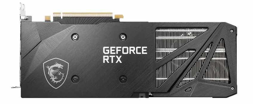 Видеокарта MSI PCI-E 4.0 RTX 3060 Ti VENTUS 3X 8G OC LHR NVIDIA GeForce RTX 3060Ti 8192Mb 256 GDDR6 1695/14000 HDMIx1 DPx3 HDCP Ret — фото 2