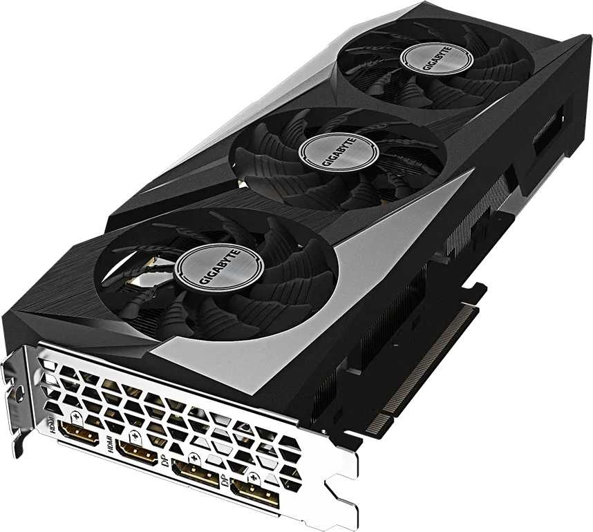 Видеокарта Gigabyte PCI-E GV-R66XTGAMINGOC PRO-8GD AMD Radeon RX 6600XT 8192Mb 128 GDDR6 2900/16000 HDMIx2 DPx2 HDCP Ret — фото 3