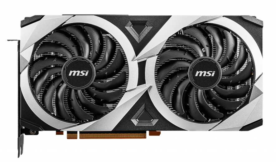 Видеокарта MSI PCI-E 4.0 RX 6700 XT MECH 2X 12G OC AMD Radeon RX 6700XT 12288Mb 192 GDDR6 2474/16000 HDMIx1 DPx3 HDCP Ret