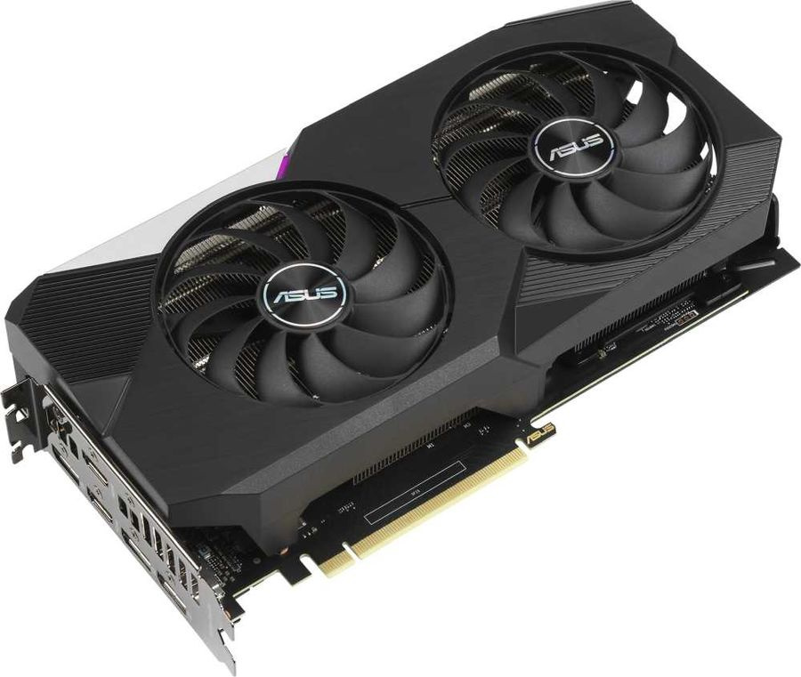 Видеокарта Asus PCI-E 4.0 DUAL-RTX3070-8G-V2 NVIDIA GeForce RTX 3070 8192Mb 256 GDDR6 1725/14000 HDMIx2 DPx3 HDCP Ret — фото 4