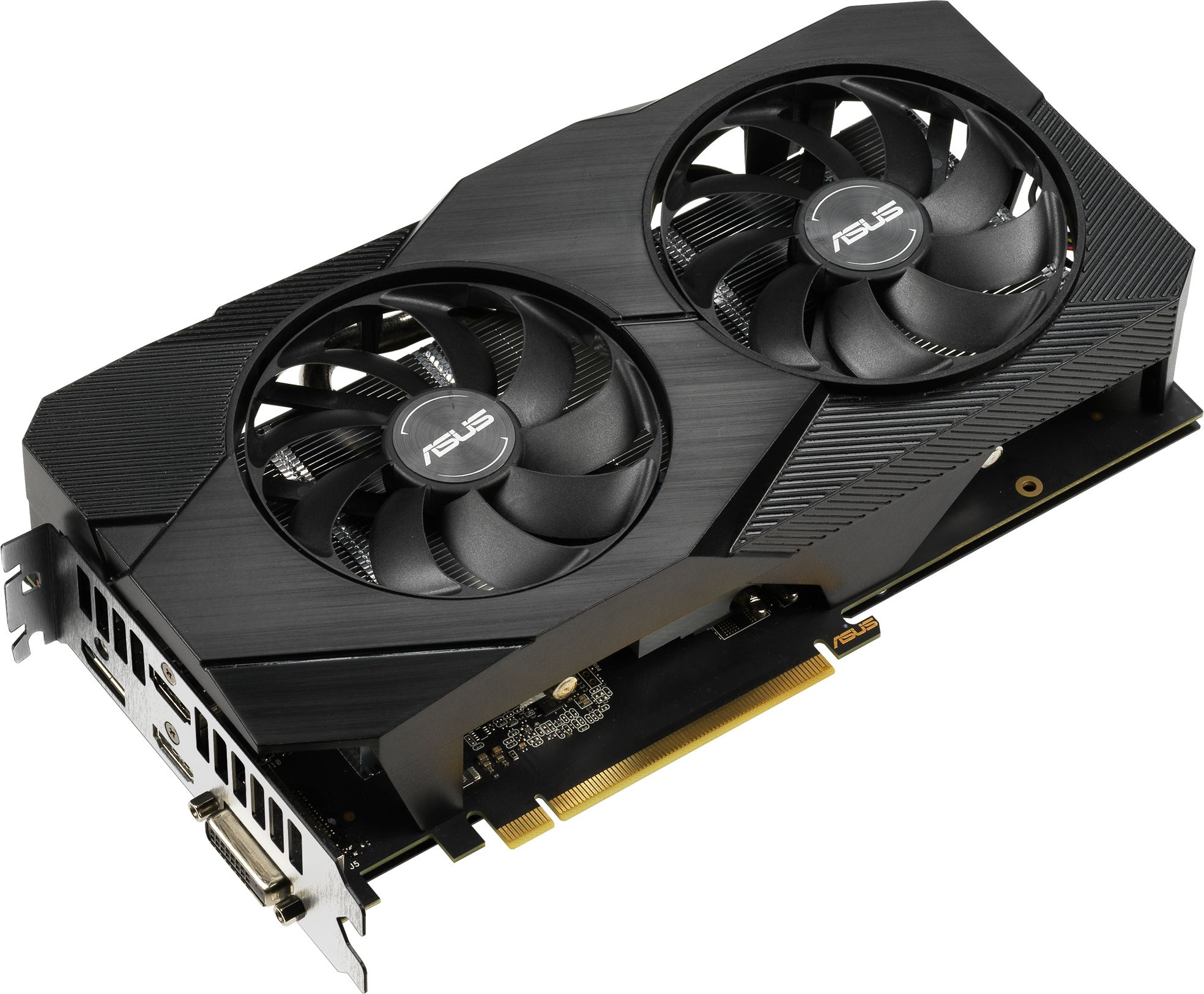 Видеокарта Asus PCI-E DUAL-RTX2060-O12G-EVO NVIDIA GeForce RTX 2060 12288Mb 192 GDDR6 1680/14000 DVIx1 HDMIx2 DPx1 HDCP Ret — фото 3