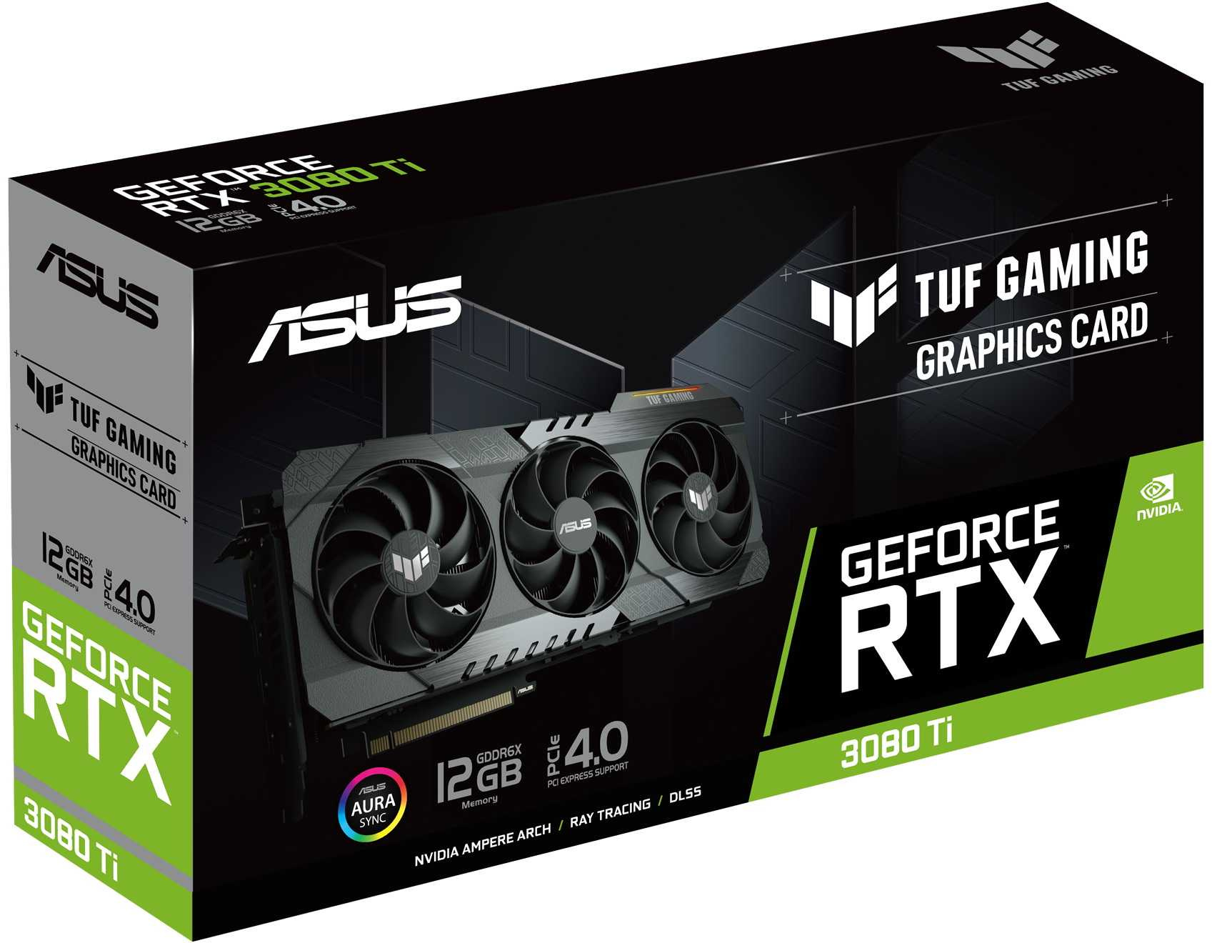 Видеокарта Asus PCI-E 4.0 TUF-RTX3080TI-O12G-GAMING NVIDIA GeForce RTX 3080TI 12288Mb 384 GDDR6X 1755/19000 HDMIx2 DPx3 HDCP Ret — фото 11