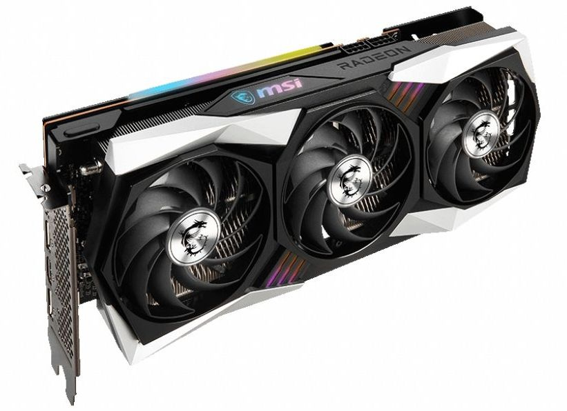 Видеокарта MSI PCI-E 4.0 RX 6750 XT GAMING X TRIO 12G AMD Radeon RX 6750XT 12288Mb 192 GDDR6 2554/18000 HDMIx1 DPx3 HDCP Ret — фото 2