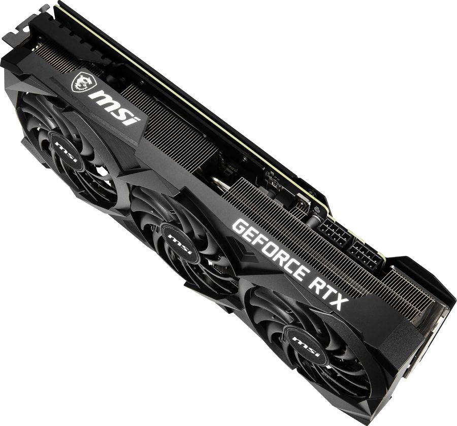 Видеокарта MSI PCI-E 4.0 RTX 3080 Ti VENTUS 3X 12G OC RU NVIDIA GeForce RTX 3080TI 12288Mb 384 GDDR6X 1695/19000 HDMIx1 DPx3 HDCP Ret — фото 8