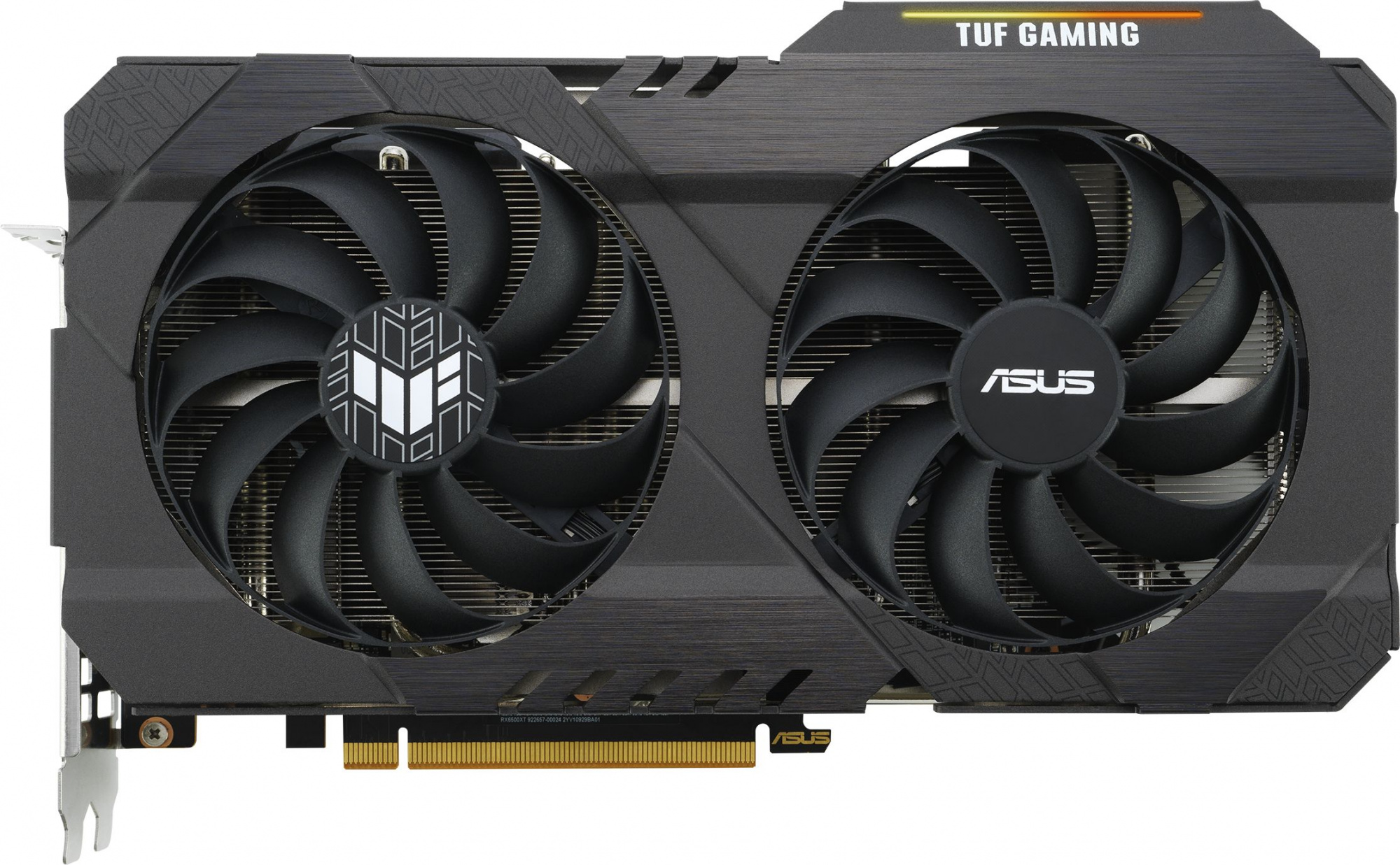 Видеокарта Asus PCI-E 4.0 TUF-RX6500XT-O4G-GAMING AMD Radeon RX 6500XT 4096Mb 64 GDDR6 2685/18000 HDMIx1 DPx1 HDCP Ret