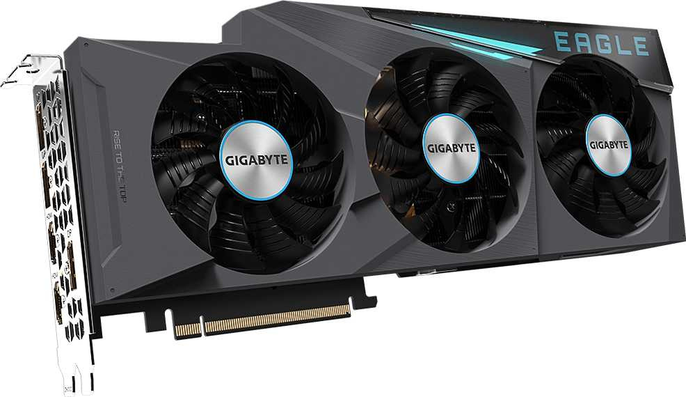 Видеокарта Gigabyte PCI-E 4.0 GV-N308TEAGLE OC-12GD NVIDIA GeForce RTX 3080TI 12288Mb 384 GDDR6X 1680/19000 HDMIx2 DPx3 HDCP Ret — фото 3
