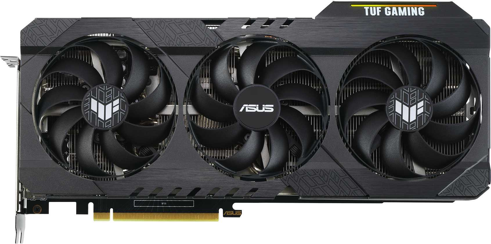 Видеокарта Asus PCI-E 4.0 TUF-RTX3060TI-O8G-V2-GAMING LHR NVIDIA GeForce RTX 3060Ti 8192Mb 256 GDDR6 1755/14000 HDMIx2 DPx3 HDCP Ret — фото 4