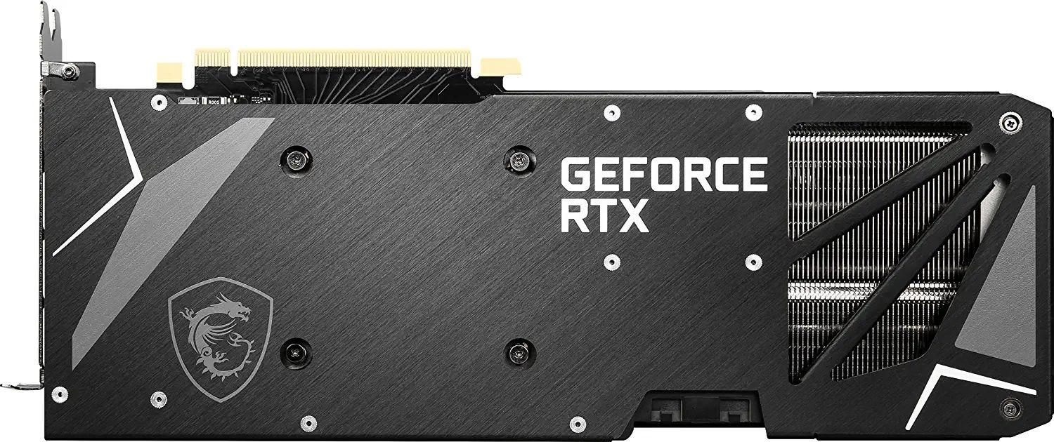 Видеокарта MSI PCI-E 4.0 RTX 3070 Ti VENTUS 3X 8G NVIDIA GeForce RTX 3070TI 8192Mb 256 GDDR6X 1770/19000 HDMIx1 DPx3 HDCP Ret — фото 4