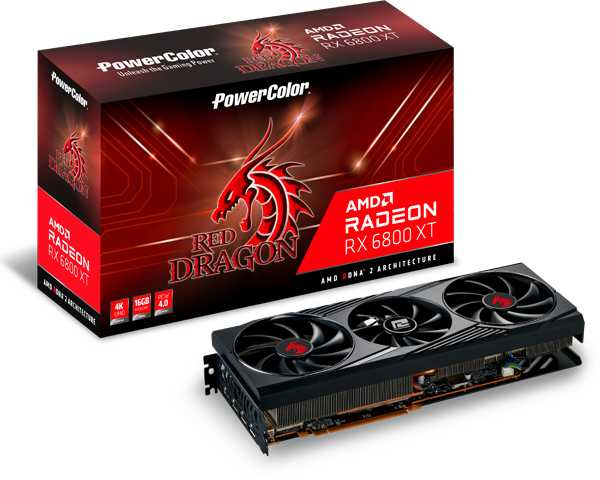 Видеокарта PowerColor PCI-E 4.0 AXRX 6800XT 16GBD6-3DHR/OC AMD Radeon RX 6800XT 16384Mb 256 GDDR6 2015/16000 HDMIx1 DPx3 HDCP Ret — фото 5