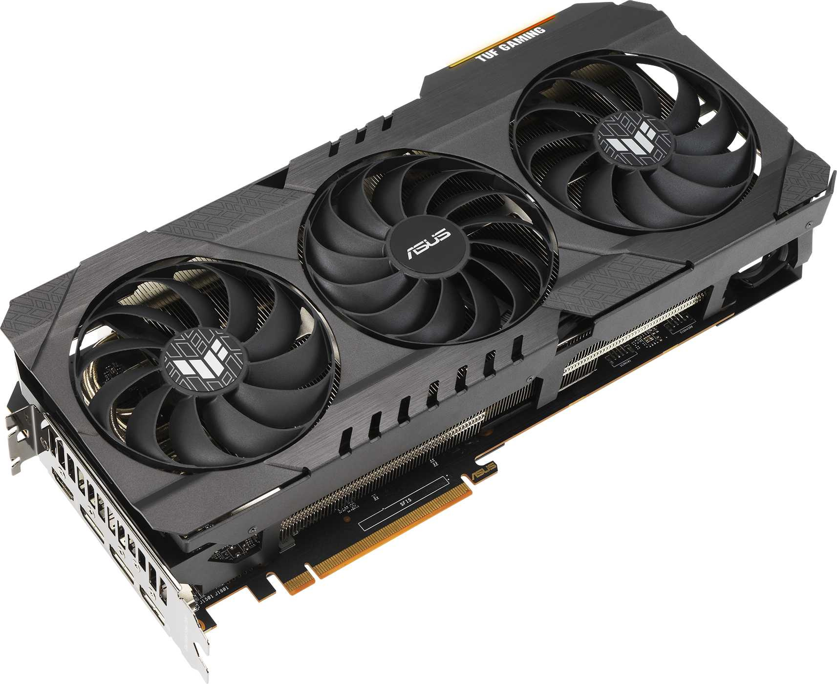 Видеокарта Asus PCI-E 4.0 TUF-RX6800XT-O16G-GAMING AMD Radeon RX 6800XT 16384Mb 256 GDDR6 2065/16000 HDMIx1 DPx3 HDCP Ret — фото 3