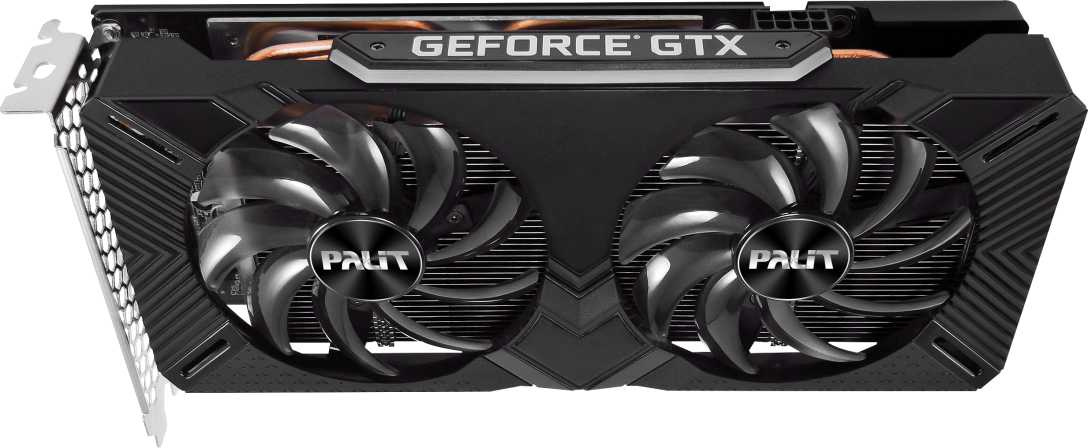 Видеокарта Palit PCI-E PA-GTX1660SUPER GP OC 6G NVIDIA GeForce GTX 1660SUPER 6144Mb 192 GDDR6 1530/14000 DVIx1 HDMIx1 DPx1 HDCP Ret — фото 5