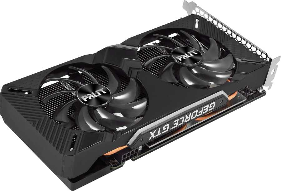 Видеокарта Palit PCI-E PA-GTX1660SUPER GP OC 6G NVIDIA GeForce GTX 1660SUPER 6144Mb 192 GDDR6 1530/14000 DVIx1 HDMIx1 DPx1 HDCP Ret — фото 7