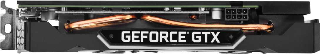 Видеокарта Palit PCI-E PA-GTX1660SUPER GP OC 6G NVIDIA GeForce GTX 1660SUPER 6144Mb 192 GDDR6 1530/14000 DVIx1 HDMIx1 DPx1 HDCP Ret — фото 8
